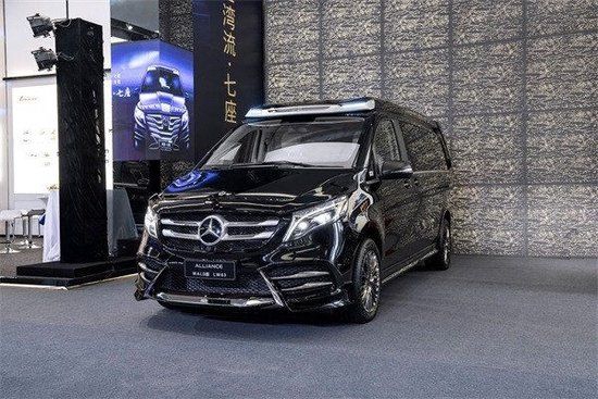 23款进口奔驰mvp天津港四驱加长限量版