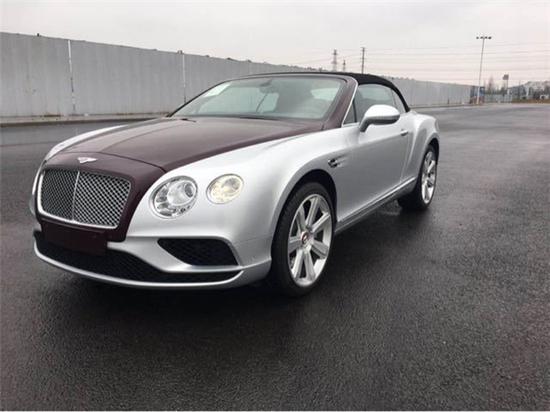 宾利欧陆gt双色敞篷轿跑车优惠空前绝后