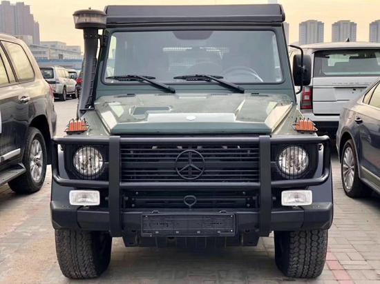 18款奔驰g300军用版 现车参数详解价格