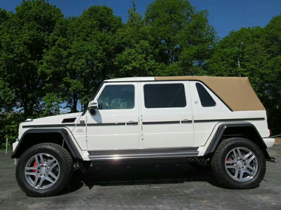 2018款全球限量99台的奔驰g650接受预定