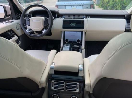 清仓处理2019款加版路虎阿鲁巴金象牙白