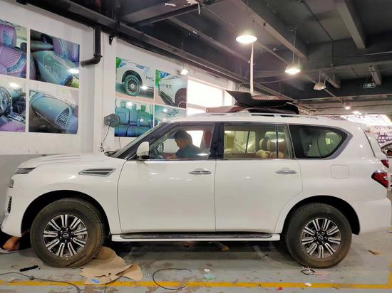 20款日产途乐Y62改装效果 途乐改装图片