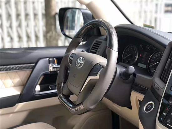 20款酷路泽4000低配改装黑武士现车实拍