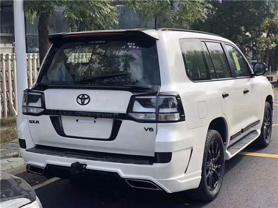 20款酷路泽4000低配改装黑武士现车实拍