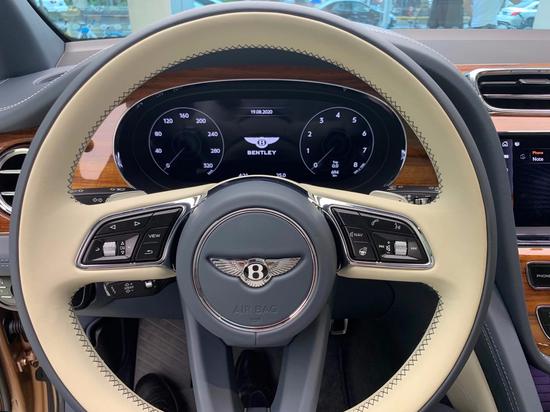 2021款宾利添越全新上市让旅程不在单调