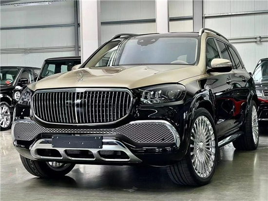 21款迈巴赫gls600美规双色外观港口现车