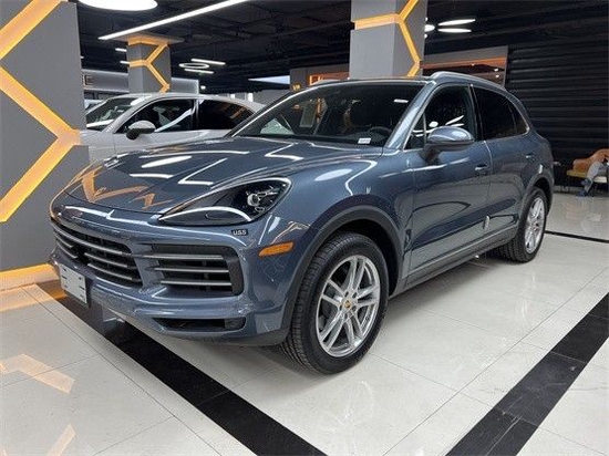 21款保时捷卡宴比斯开蓝独特外观颜色