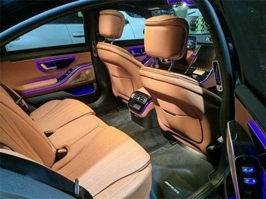 平行进口23款奔驰s500黑外棕色内饰报价-新浪汽车