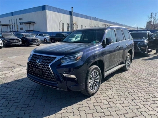 　　摄图：为本公司现车实拍图片（未经允许，切勿转载）　　车型：22款美版雷克萨斯GX460 限量 底升 蓝/竭