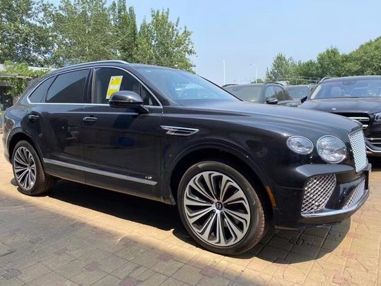 22款宾利添越豪华suv平行进口现车报价