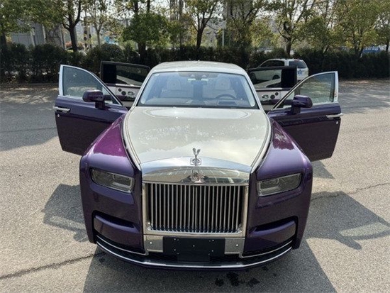 24款劳斯莱斯幻影加长版双拼色店内现车-新浪汽车