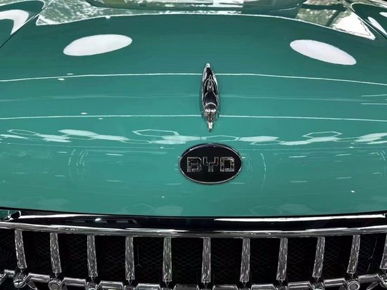 21款比亚迪松散海豚复古老爷车到店实拍-新浪汽车
