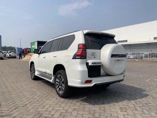 全新丰田霸道4000vxr天津港现车分期