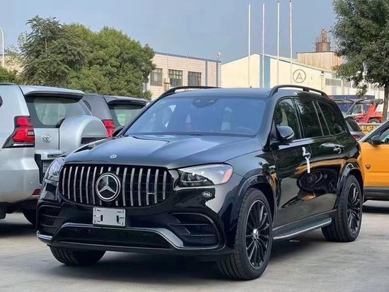 23款奔驰gls63兼顾豪华与速度港口促销