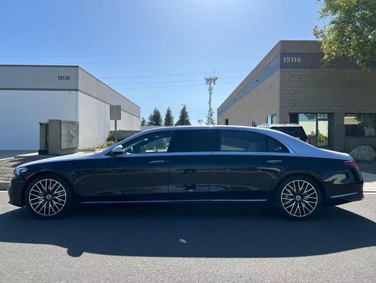 23款奔驰普尔曼迈巴赫s500加长版598米