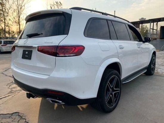 24款奔驰gls450美规白色现车优惠促销