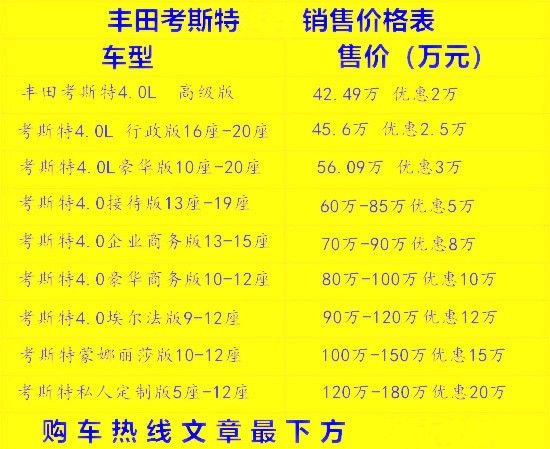 黑色丰田考斯特18座报价及图片现车热销-新浪汽车