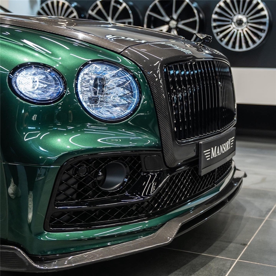 迈莎锐高级定制版宾利飞驰 特殊翡翠绿_天津汽车网_新浪汽车_新浪网