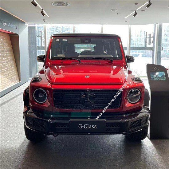 奔驰g500红色温婉优雅不失大g风采-新浪汽车