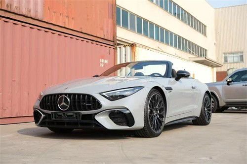 奔驰sl43双门软顶敞篷车小巧灵动出售