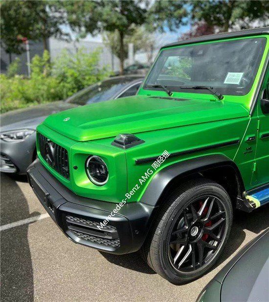 2022款奔驰amg g63墨绿色大满配现车价