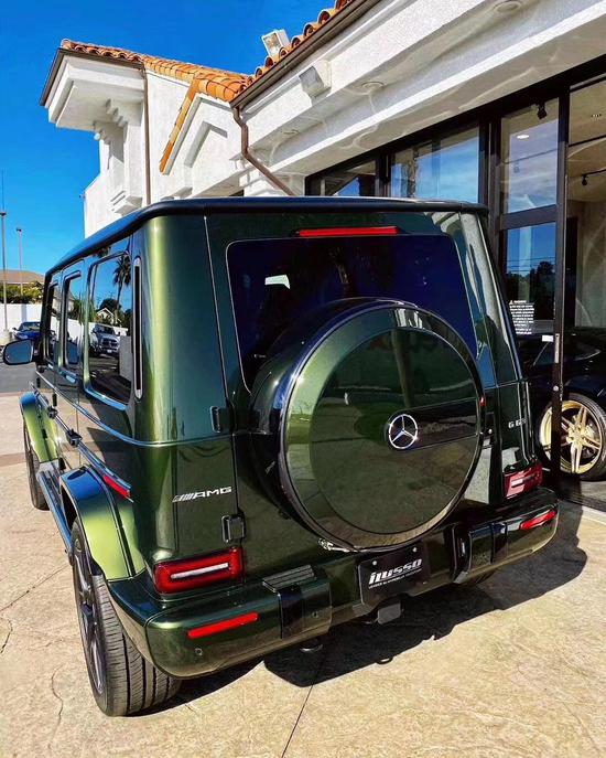 20款奔驰G63报价 祖母绿的大G你敢驾驭吗