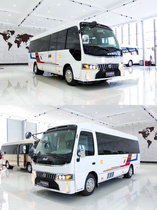 纯进口丰田考斯特 进口现车优惠价格