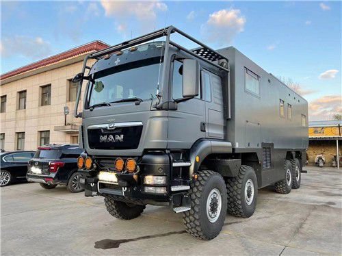 24款德国曼8x8越野房车平行进口车1088万