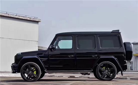 18款奔驰g350d 3.0t改装巴博斯套件明细