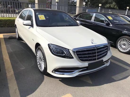 18款迈巴赫s450 国内唯一一台白色