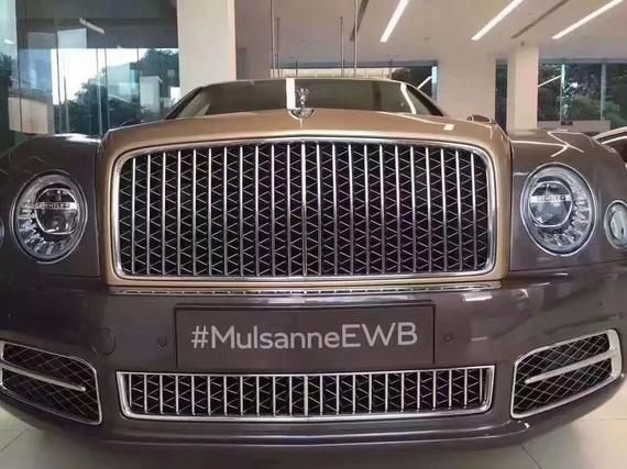 进口新款宾利慕尚加长版限量防弹车热卖