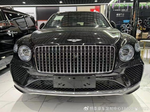 23款宾利添越加长版实车报价直降20万