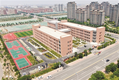 大港东城小学竣工下半年开始招生