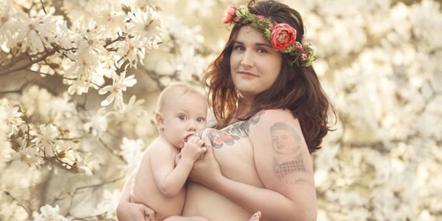 喷奶被拍.女星公开哺乳闹尴尬