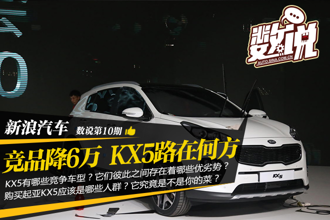 数说|竞争对手降价6万 起亚KX5路在何方