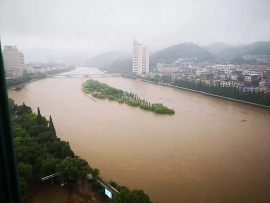 三湘防汛战洪魔保民安株洲醴陵一位巡特警大队长的抗洪日记