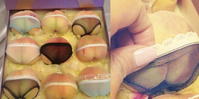 美丽女臀模为什么脱下了丁字裤?