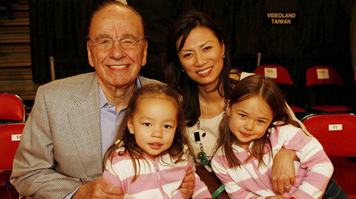 邓文迪和默多克