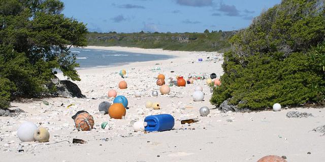 没人居住的无人岛竟成了垃圾场 垃圾谁扔的？