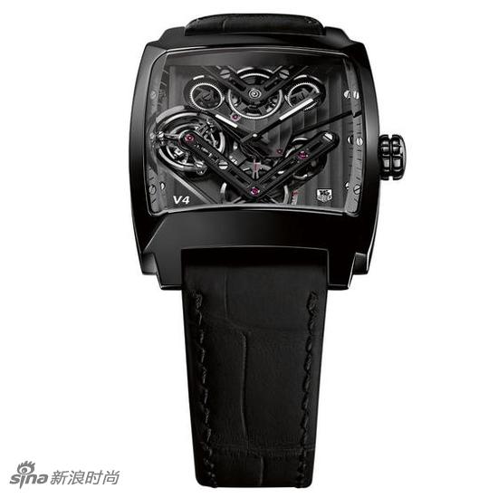 豪雅MONACO V4 TOURBILLON陀飞轮腕表