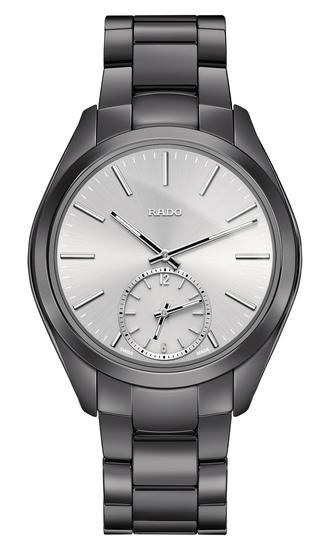 RADO瑞士雷达表皓星系列酷灰色哑光高科技陶瓷双时区Touch腕表