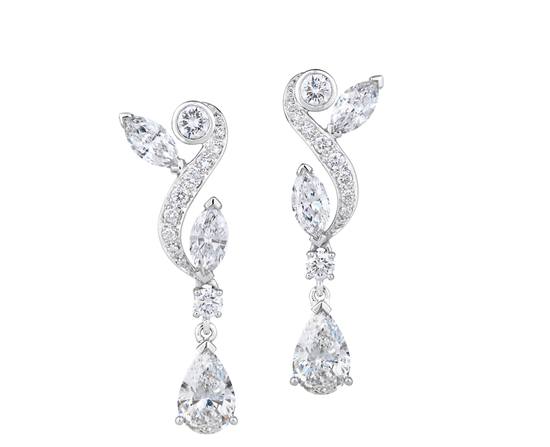 DE BEERS ADONIS ROSE耳环