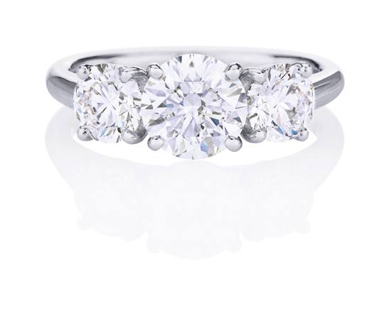 DE BEERS CLASSIC TRIO戒指