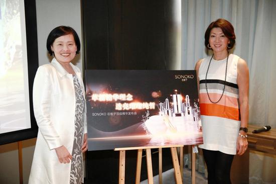 SONOKO社长权藤佳江子与金韵蓉老师