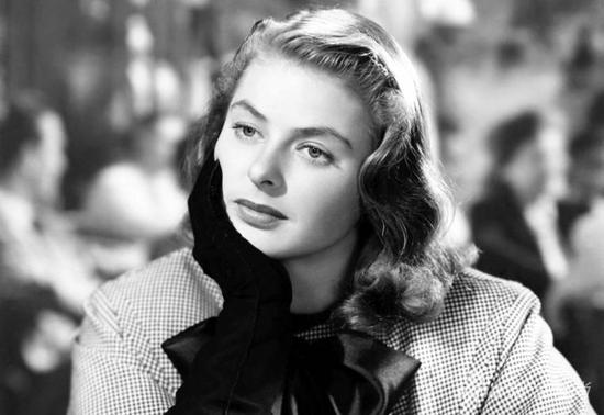 【时代icon】英格丽-褒曼不对称的眉毛也成了费雯丽魅力的一部分费雯