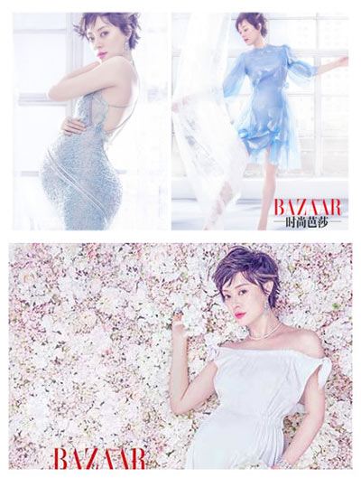 孕妈孙俪时尚大片