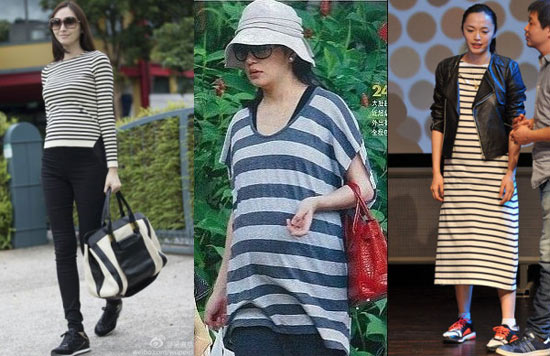 1，Rosie Pope孕妇长袖上衣 　　2，HATCH长袖T恤 　　3，Rosie Pope孕妇装长裙