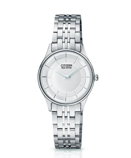 光动能超薄女表EG3210-51A