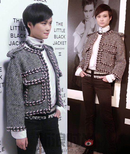 李宇春出席老佛爷摄影展