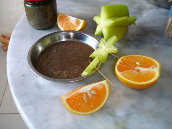 北海边的沙蟹汁